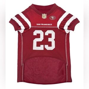 Pets First NFLPA Christian Mccaffrey Dog Jersey - Size Medium - NWT